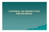 CONTROL DE PRODUCTOS PREMEDIDOS