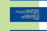Ley Modelo de la CNUDMI sobre Firmas Electrónicas Guía para su ...