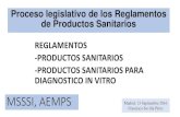 Proceso legislativo de los Reglamentos de Productos Sanitarios