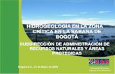 Hidrología Sabana de Bogotá-CAR