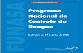 Programa Nacional de Controle da Dengue Programa Nacional de ...