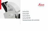 Leica ES2 Leica EZ4 Leica EZ4 E Leica EZ4 W Instrucciones de