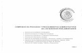 compendio de procesos y procedimientos administrativos de los ...