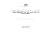Magnitud y Medida: propuesta didáctica desde el desarrollo de ...