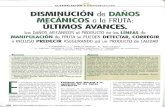 DISMINUCION de DANOS MECANICOS a la FRUTA: ULTIMOS ...