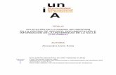 TÍTULO APLICACIÓN DE LA NORMA ISO 9001/2008 EN LA ...