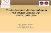 Ruido Sísmico Ambiental de la Red Banda Ancha OV – OVSICORI ...