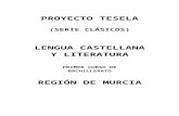 Programación Lengua castellana y Literatura 1º Bachillerato Región ...