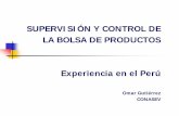 SUPERVISIÓN Y CONTROL DE LA BOLSA DE PRODUCTOS ...