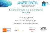 Neurobiolog­a de la conducta suicida