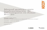 Manual genérico para implementación de Microseguros en Zonas ...