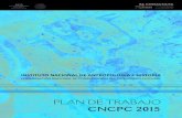 CNCPC 2015 PLAN DE TRABAJO