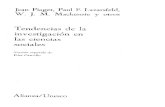 Tendencias de la investigación en las ciencias sociales; 1973