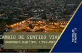 Mpc cambio de sentido víal en el centro histórico de cajamarca