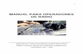 Manual para Operadores de Radio