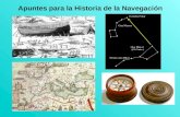 Apuntes para una Historia de la Navegación. Parte I, Desde la antigüedad hasta el siglo XVIII