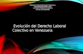 Derecho Laboral Colectivo en Venezuela