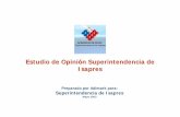 Estudio de Opinión Superintendencia de Isapres