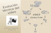 Evolución técnica del vídeo