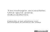 Tecnología accesible: Una guía para educadores Capacite a sus ...