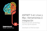 Asp.net 5 en linux y mac, herramientas e integración