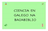 Ciencia en galego na baiabiblio