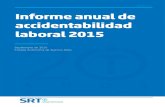 ARGENTINA | Anuario estadístico de la SRT - Año 2015