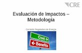 Evaluación de Impactos – Metodología