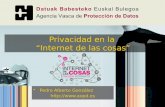 Privacidad en la Internet de las Cosas - Presentación