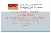 Curso básico em Teologia - A teologia na historia da humanidade