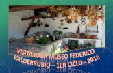 Visita casa museo lorca valderrubio 1 er ciclo 2016