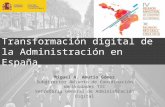 Transformación digital de la administración en España