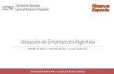 Valuacion de empresas en argentina