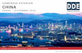 Informe estadístico del comercio exterior de China 2011 - 2015