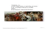 Tema 5 los reyes católicos la construcción del estado moderno