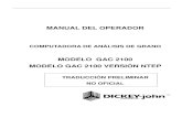 MANUAL DEL OPERADOR MODELO GAC 2100 MODELO GAC ...