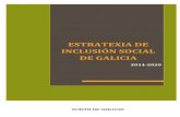 Estratexia de Inclusión Social de Galicia 2014-2020