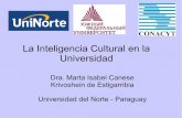 La inteligencia Cultural en la Universidad