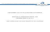 informe de evaluación externa escuela profesional de ingeniería civil