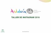 Taller de instagram 2016