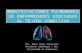 Hallazgos imagenologicos pulmonares en enfermedades del colágeno.