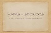 Comentar mapas históricos