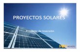 Proyecto de energia solar. ¿Es negocio invertir en paneles solares?