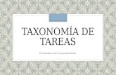 Taxonomía de tareas