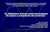 Congreso Nacional de Biliotecarios Documentalistas y Archivistas Bolivia