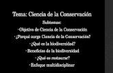 Ciencia de la Conservación