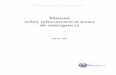 Manual sobre telecomunicaciones de emergencia