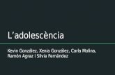 L’adolescència - Kevin González, Xenia González, Carla Molina, Ramón Agraz i Silvia Fernández