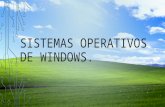 Sistemas operativos de windows
