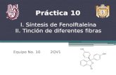 Practica 10 Síntesis de Fenolftaleína